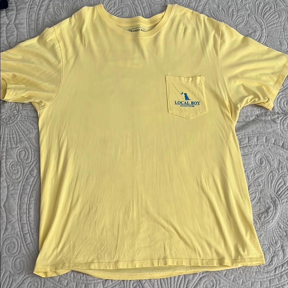 Soft Yellow Short Sleeve Tee